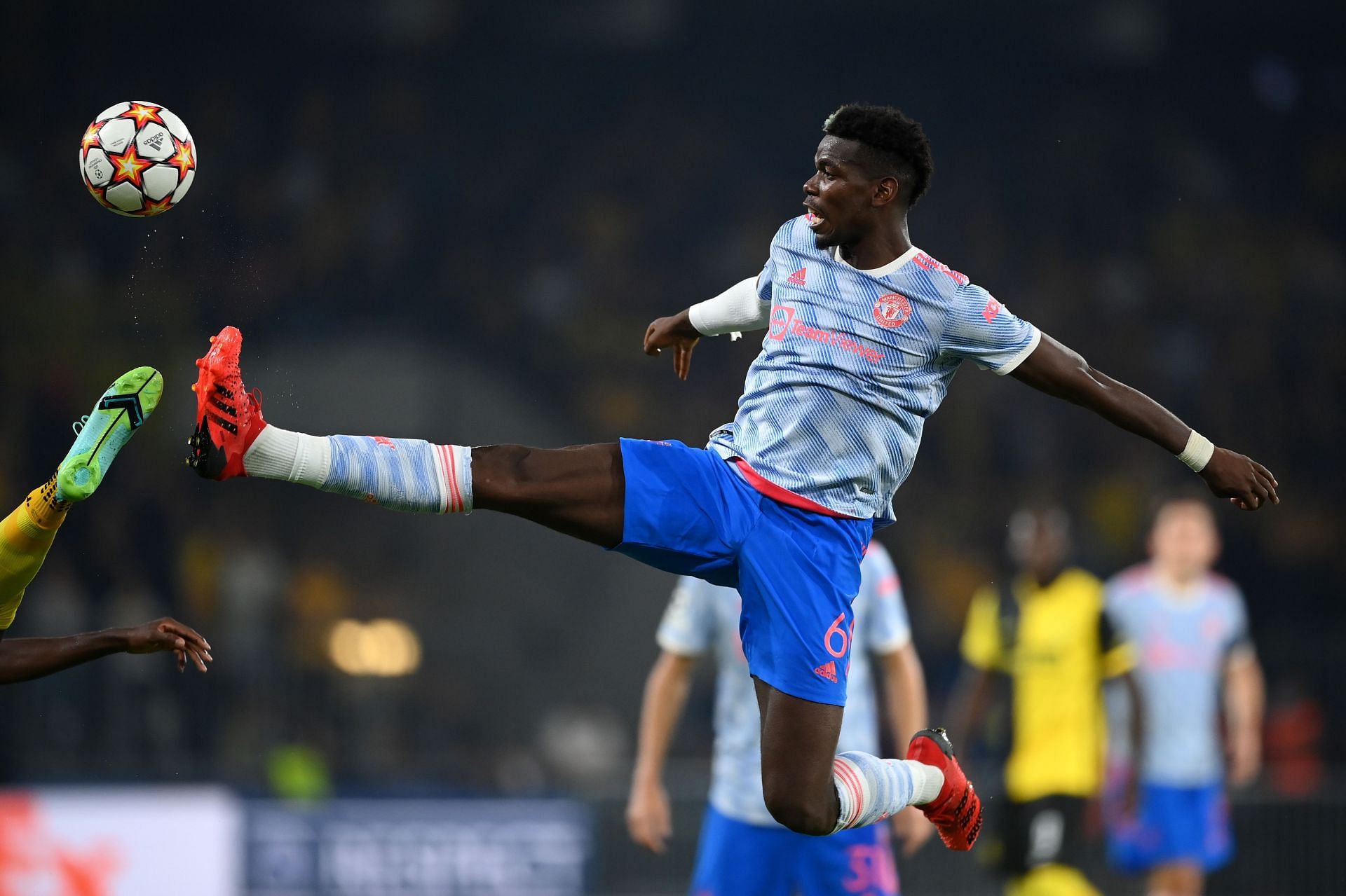 Paul Pogba in action for Manchester United